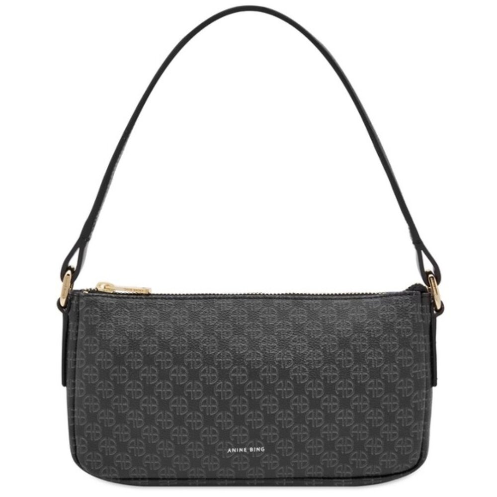 Anine Bing Monogram Shoulder Bag